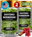 Dihydroberine supplement - Dehydro Berberine Organic - Super Berberine supplement met Ceylon Cinnamon & R Alpha Lipoïne Acid & Apigenine - Hydroberberine 240 caps (2 verpakkingen)