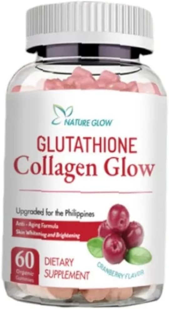 Glutathion Collageen Glow Cranberry 60 Biologische Gummies
