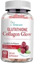 Glutathion Collageen Glow Cranberry 60 Biologische Gummies