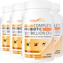Probiotica voor vrouwen en mannen, 300 miljard CFU 11 strains + Organic Herbal & Discompensative Enzymes, Probiotic for Dispensive Health, Gas & Bloating, Immune, Gut Health for Women & Men, Shelf Stable, 240 Caps