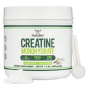 Creatine Monohydraat Poeder 1,1lbs (100 porties van 5 Gram Elk - Derde Getest Microniseerd Creatine Poeder) (met Scoop)(Creatina Monohidratada) door Dubbel Hout