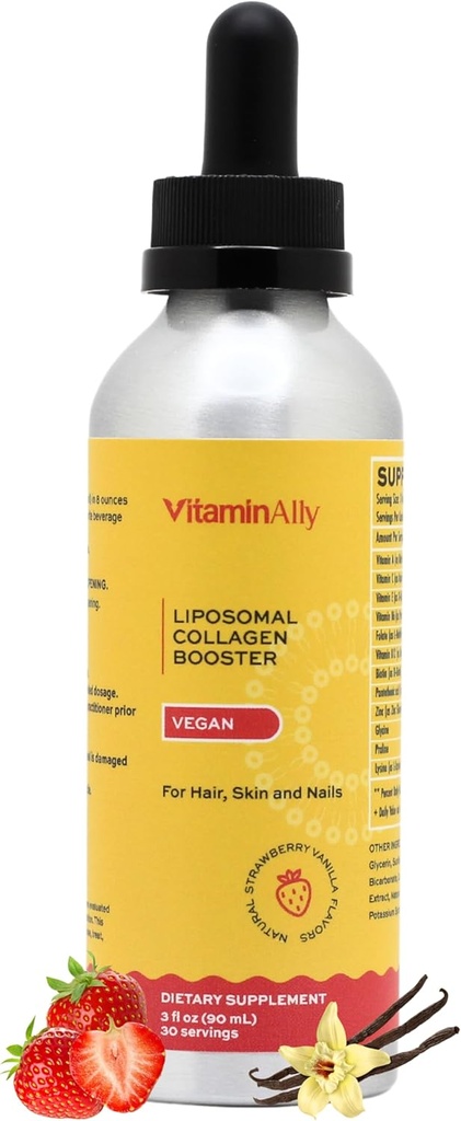 Veganistisch Liposomal Liquid Collageen Booster Drops 