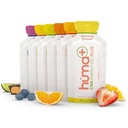 Huma Plus (Double Electrolytes) Chia Energy Gel, lot de variétés, 12 gels - Stomach Friendly, Gels d'énergie alimentaire réelle