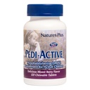 NaturesPlus Pedi-Active LECI-PS, DMAE Complex - 120 Kauwtabletten - gemengde Bessensmaak - Kinderen Kauwbare Supplement, Promoot Hersengezondheid, Focus - Vegetarisch, Glutenvrije - 60 porties