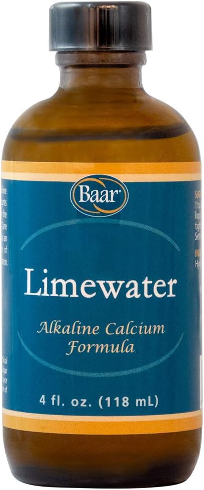 Baar Lime Water, Alkaline Calcium Formula, Concentraat, 4 oz