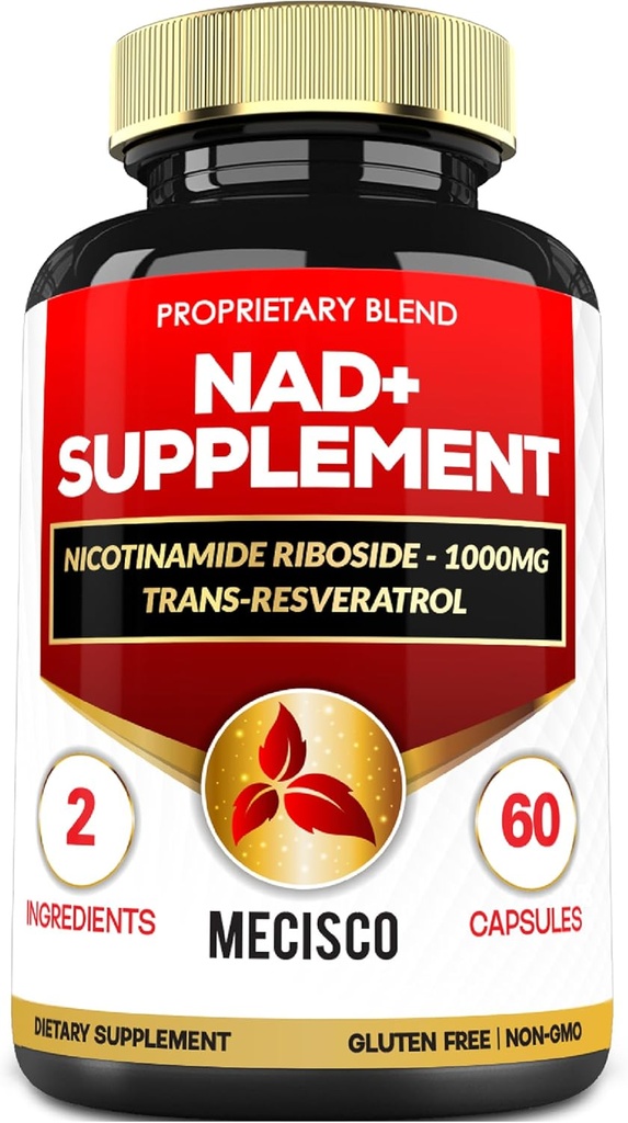 2in1 Supplement met Nicotinamide Riboside & Resveratrol - 60 capsules gedurende 30 dagen