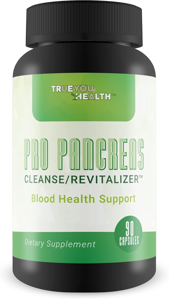 Pro Pancreas Reiniging / Revitalizer - Ondersteuning Pancreas en Bloed Gezondheid - Antioxidant Groene Tea Pancreas Reiniging en Ontgifting - Ondersteuning Gezonde Pancreas Functie - Bevat vitamine D, Vitamine C, & Kurkuma