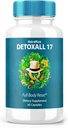 DetoxAll 17 - DetoxAll 17 Full Body Reset, DetoxAll17 Dietary Supplement pour la santé et le bien-être dans l'ensemble, la force maximale des pilules tout naturel pour stimuler l'énergie, Detox All 17 Reviews (60 Capsules)