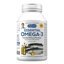 ANDREW LESSMAN Essential Omega-3 Mint - 60 Softgels - Ultra-Pure, High Potency Omega-3 Oils. Hoge DHA, geen maagklachten, geen lastpakken, geen kwik. Klein Makkelijk doorslikken Softgels