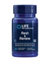 Life Extension Rest & Renew, voor een verfrissende en herstellende nacht slaap, Glutenvrije, niet-GMO, vegetarisch, 30 capsules