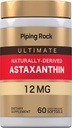 Piping Rock Astaxanthine 12mg 