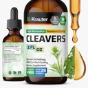 BIO KRAUTER Clears Tinctuur - Clears Herb Liquid Extract - Natural Detox - Alcohol en Suikervrij - Vegan Extract 2 Fl.Oz.