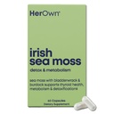 Haar eigen Ierse Sea Moss Capsules, Burdock Root, Bladderwrack, Detox, Metabolisme, Immune Support, Huid Gezondheid, Natuurlijke Gezamenlijke Ondersteuning, Nutrient Rich Superfood High in Minerals, 60 Tellen