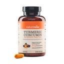 NatureWise Kurkuma Curcumin 500mg met zwarte peper Softgels - Extra sterkte, verbeterde absorptie - 95% CurcumaÔden & BioPerine for Immune Support - Gluten-Free, Non-GMO - 90 Tellen[3-maand supply]