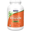 MAINTENANT compléments alimentaires, Chlorelle biologique Poudre avec de la chlorophylle naturelle, du bêta-carotène, des caroténoïdes mixtes, de la vitamine C, du fer et des protéines, 1-Pound