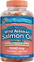Pure Alaska Omega-3 Wild Alaska Salmon Oil 1000mg 210 ct