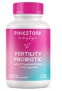 Roze Stork Vruchtbaarheid Ondersteuning Probiotica voor vrouwen met Ashwagandha voor Vaginale Gezondheid, Conceptie, pH-balans, Hormone Balance, en Gut Flora, Vruchtbaarheid Supplementen voor vrouwen, 30 Capsules