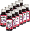 TEAONISCH My Immunity Mojo: Revive, Herbal Juice, Herbal Supplement met Vlierbes, Hibiscus en Ginger, USDA-Certified Organic, Vegan, Gluten-Free, 12 Packs, 2 Fl. Oz Elk