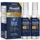 Minoxidil Baardgroeiolie: Minoxidil voor mannen baard Geïnfundeerd met Biotine, Extra sterkte Minoxidil 5% Baard Groei Serum te groeien baard & snor snel