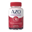 AZO Cranberry Urinary Tract Health Gummies Dieetsupplement, 2 Gummies = 1 Glas van Cranberry Juice, helpt reinigen en beschermen, natuurlijke Berrylicious Flavor, Non-GMO, 72 Gummies