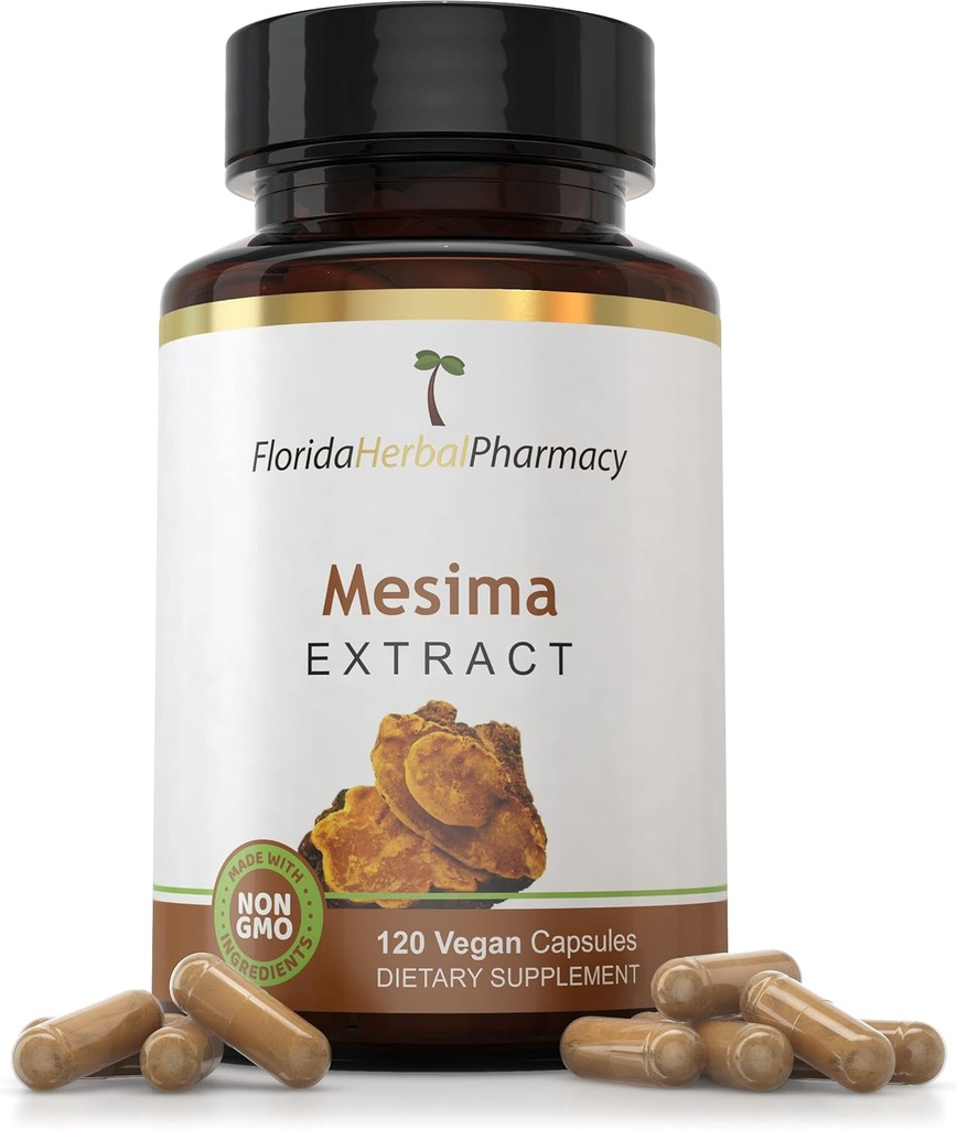 Florida Herbal Pharmacy, Mesima Extract Supplement Capsules 10:1 (120 capsules) 500 mg per capsule, 1000 mg Serving