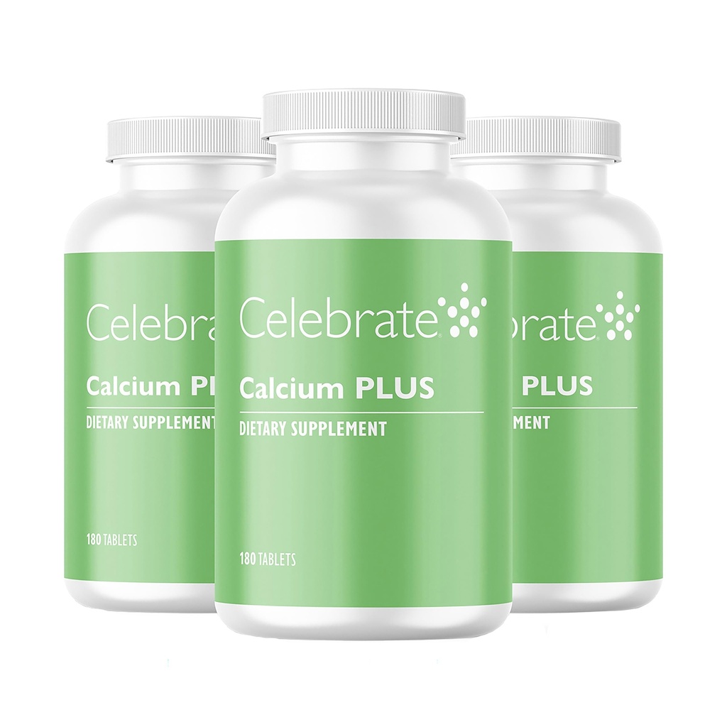 Vier vitamines Calcium Plus 600 mg Calcium citraat, 600 IE Vitamine D3 & 50 mg Magnesium voor post-Bariatrische Chirurgie - Glutenvrije en suikervrije - 540 niet-Chewable tabletten
