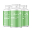 Vier vitamines Calcium Plus 600 mg Calcium citraat, 600 IE Vitamine D3 & 50 mg Magnesium voor post-Bariatrische Chirurgie - Glutenvrije en suikervrije - 540 niet-Chewable tabletten