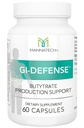 Supplément Butyrate de Mannatech - soutient la fonction de barrière giteuse, la santé intestinale et le confort digestif - favorise la production d'acide gras à chaîne courte, supplément de soutien immunitaire GI-défense 60 capsules