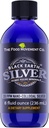The Food Movement Black Earth Silver with Humic Fulvic Acids, Trace Minerals for Immune Support, Detox, Gut Health, 8 fl oz Liquid Drops Supplement