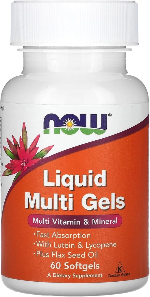Nu Foods Liquid Multi Softgels 60 Sgels