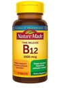 Nature Made Vitamin B12 1000 mcg, Dieetsupplement voor Energie Metabolisme Ondersteuning, Time Release, 75 tabletten,...