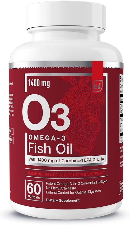 Essentiële elementen Omega-3 Visoliesupplement met EPA & DHA 