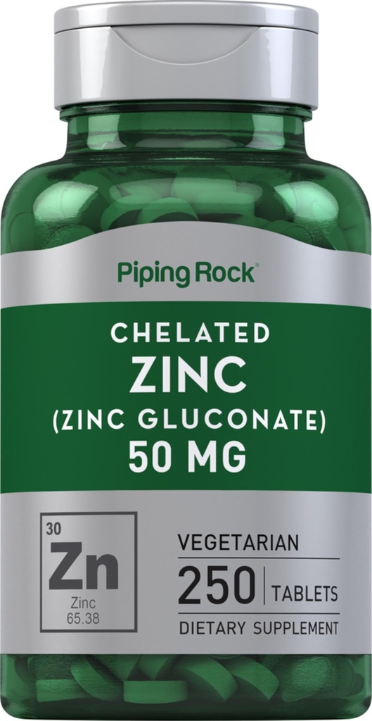 Piping Rock chelated zink 50mg 
