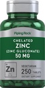 Piping Rock chelated zink 50mg 