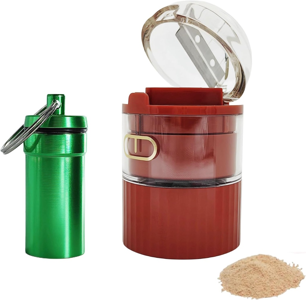 Premium Pill Crusher Cutter en Grinder voor fijn poeder Perfect voor geneesmiddelen Huisdieren Makkelijk te gebruiken Smasher met verwijderbare Cup Ideaal voor Pastillas Medicineas Efficiënte Moledor voor Dagelijkse Geneeskunde Management