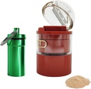 Premium Pill Crusher Cutter en Grinder voor fijn poeder Perfect voor geneesmiddelen Huisdieren Makkelijk te gebruiken Smasher met verwijderbare Cup Ideaal voor Pastillas Medicineas Efficiënte Moledor voor Dagelijkse Geneeskunde Management