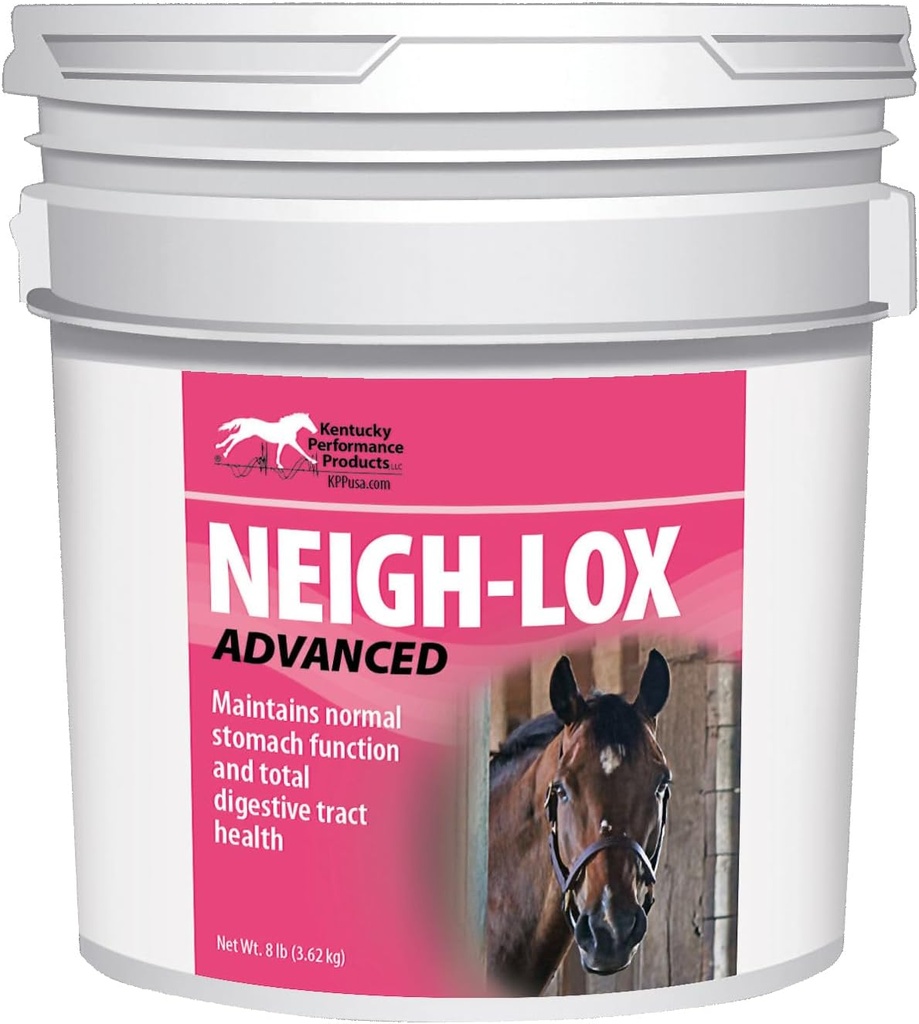 KENTUCKY PERFORMANCE PROD 044343 Supplément digestif avancé Neigh-Lox pour chevaux, 8 lb