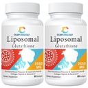 Glutathion liposomique Softgels, Absorption améliorée - Livraison liposomique, forme active L-Glutathion, Cellulaire, Fonction immunitaire et Détox hépatique, Riche en formule antioxydante, sans gluten, 120 Softgels