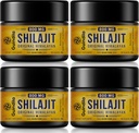 800mg Shilajit Supplement-Shilajit Pure Himalaya Organic Shilajit Resin with Maximum Potency,Original from Himalaya with 85+Trace Minerals & Fulvic Acid for Focus & Energy,Immunity,4 Packs