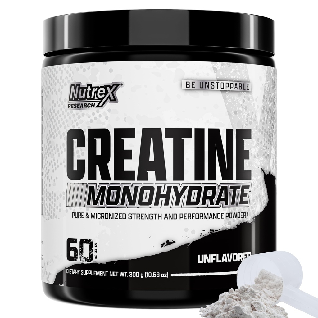 Nutrex Onderzoek Creatine Monohydraat Poeder 60 Servaties 