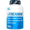 Evlution L Theanine 200mg Capsules pour Focus et Relaxation Nutrition L-theanine 200mg Supplément Nootropic pour l'attention et l'énergie - Soutien d'humeur diurne et Supplément Nootropic Focus
