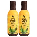 Pour toujours vivre - Pour toujours Aloe Vera Gel - 99,7% Pure Inner Leaf Aloe Vera Juice - Sans conservateur - 33,8 fl oz (paquet de 2)