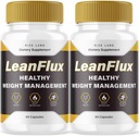 rize labs (2 Pack) LeanFlux - Lean Flux gewichtsverlies te verhogen BBT-niveaus, Leanflux Reviews Niet-GMO Eenvoudig te slikken supplement pillen, Gain Brown Adipose Tissue BurnFat (120 capsules)