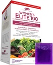 ANDREW MOINSMAN Multivitamine - femmes Elite-100 avec maximum essentiel Omega-3 1000 mg 120 Packets - Potentients nutritifs, vitamines essentielles, minéraux, phytonutriments et caroténoïdes. Aucun additif