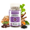 Strength & Spices Memory Booster and Focus Supplement with Ginkgo Biloba and 22 Super Ingrediënten, Plant Based Hersen Supplement for Memory, Clarity, and Alertness, 1000mg, 60 Capsules