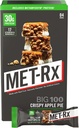 MET-Rx Big 100 Colossal Protein Bars, Crispy Apple Pie Maaltijd Vervanging Bars, 4 Tellen