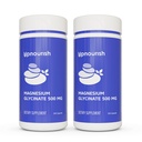 UpNourish Chelated Magnesium Glycinate 500mg Capsules - Magnesiumchelaat voor hoge absorptie - Pure Magnesium Supplement voor Kalmte, Beenkrampen, Spierontspanning 480 Capsules