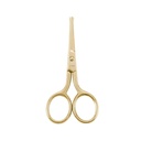 LIVINGO Professional neus haarschaar, Multi-purpose roestvrij staal afgeronde tip rechte blade, gezicht haar baard wenkbrauwen oor trimmen schoonheid Grooming Tool voor mannen & vrouwen, 3.5