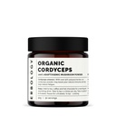 Erbologie Bio Cordyceps Poudre de champignons 50 portions - 48% Beta-glucanes - Énergie et performance - Cordyceps Sinensis - Petit lot - Croissance durable en Europe - Vegan - Non-OGM - Pas de remplissage ajouté