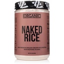 Riz nu 1Lb - Poudre de protéines de riz brun biologique - Poudre de protéines végétales, sans OGM, sans gluten et sans soja.